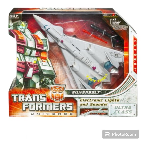 Transformers Universe Action Figure Ultra Class Wave 2: Silverbolt 2008 Bolt 25 - Picture 8 of 8